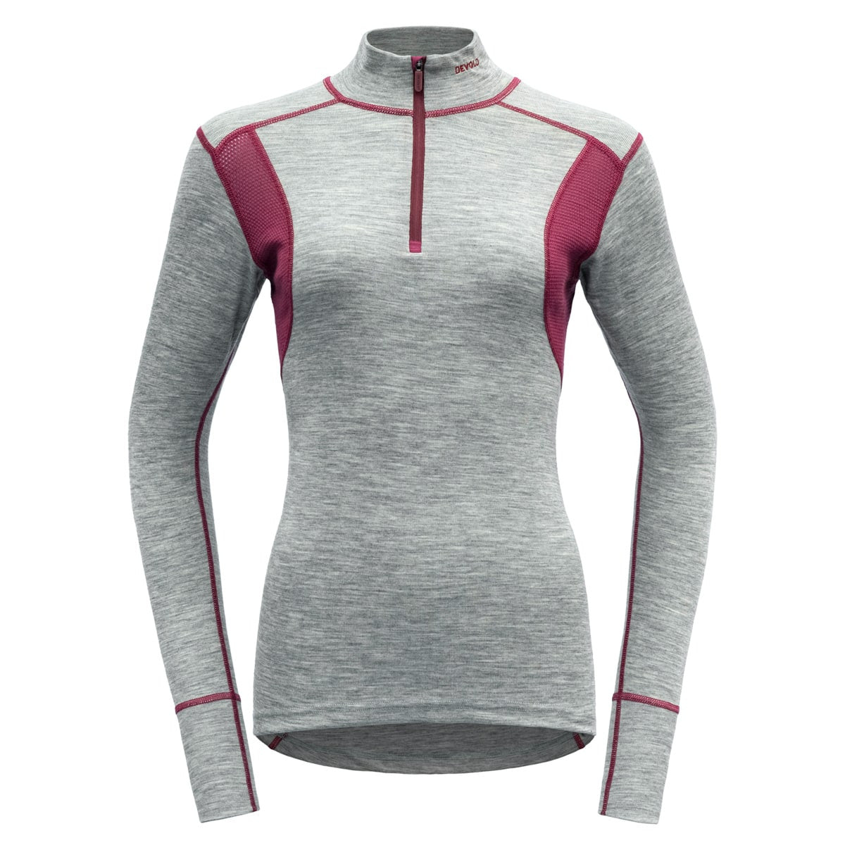 Devold Hiking half zip neck, dame - shirt