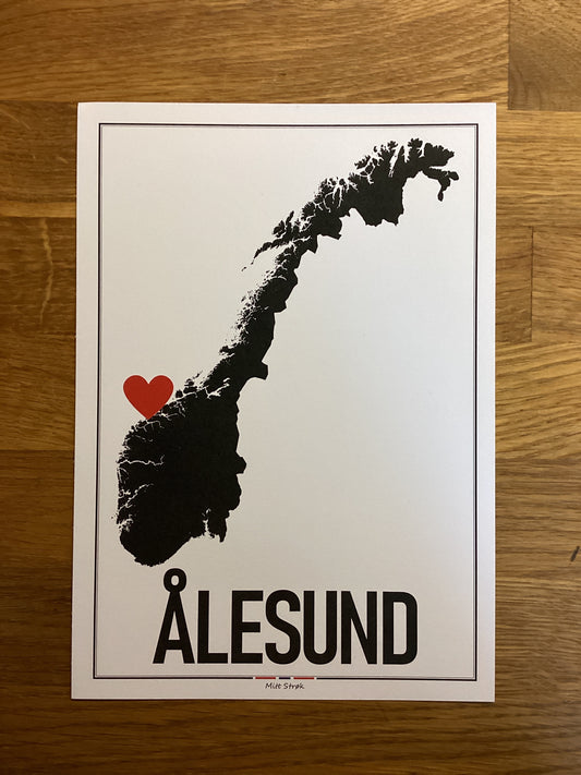 Postcard Ålesund