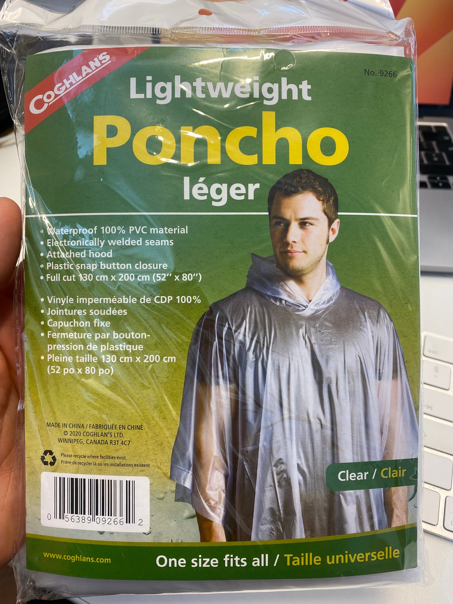 Rain Poncho Lightweight
