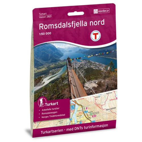 Romsdalsfjella Nord DNT Turkart