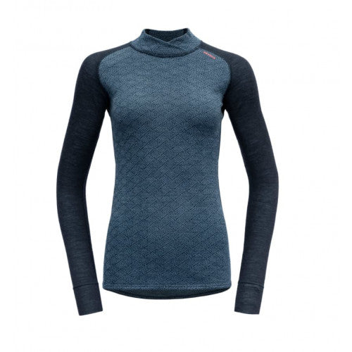 Devold Kvitegga Merino 230 cross neck, dame